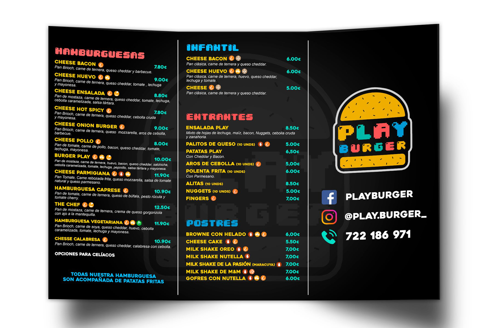 Diseño de Menús