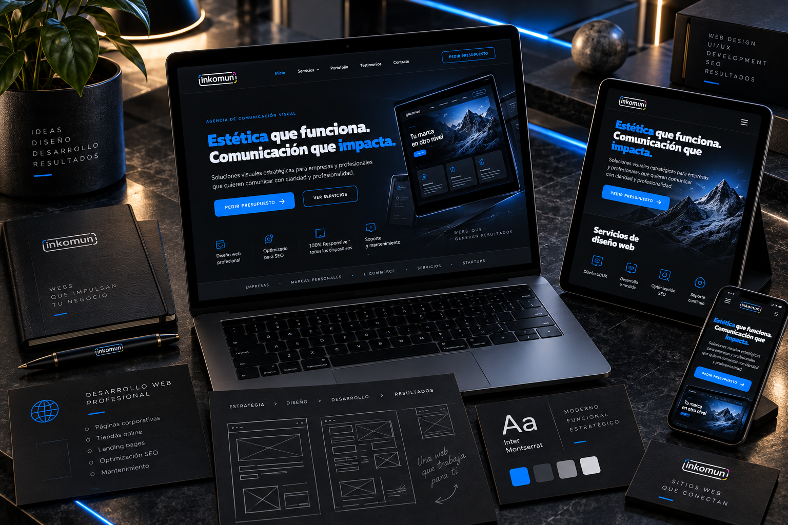 Diseño web profesional por Inkomun