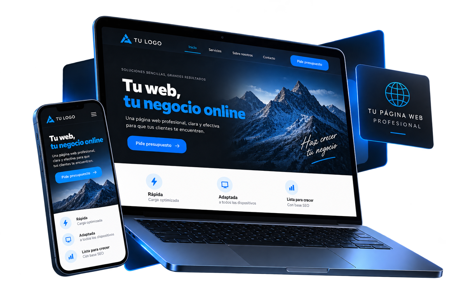 Pack 01 de Diseño Web Inkomun