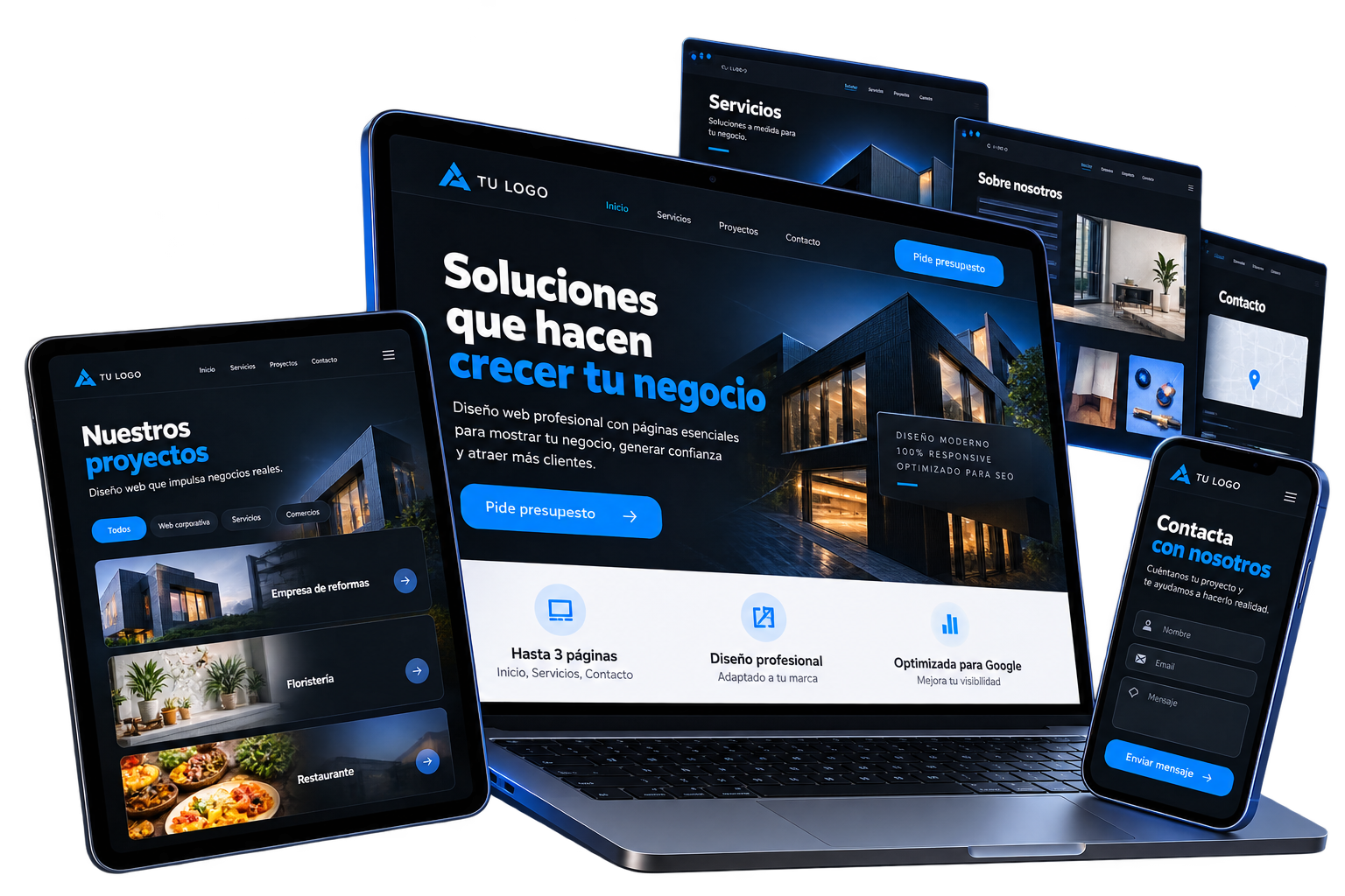 Pack 02 de Diseño Web Inkomun